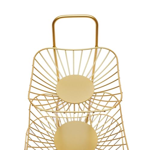 Cesta de frutas para cocina y organizador de verduras de 3 niveles para encimera 5