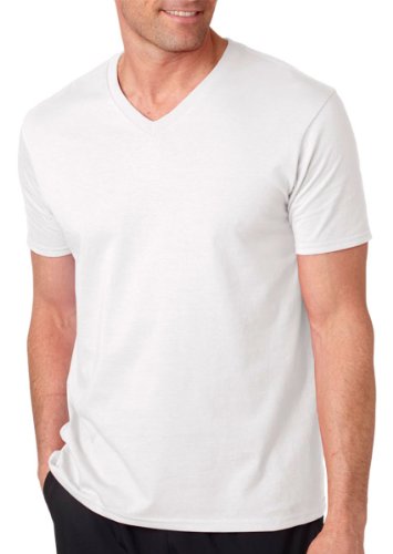 Image of Gildan Men's V-Neck T-Shirts, Multipack, Style G1103