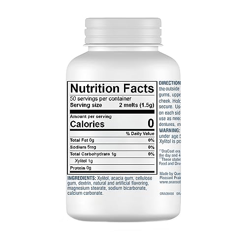 image for Oracoat XyliMelts for Dry Mouth Night Time or Day - Moisturizing Dry M