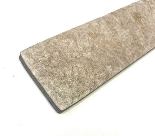 2.5\" x10\" Manhattan Kraft Blend Brick Porcelain Tile (1 Piece)