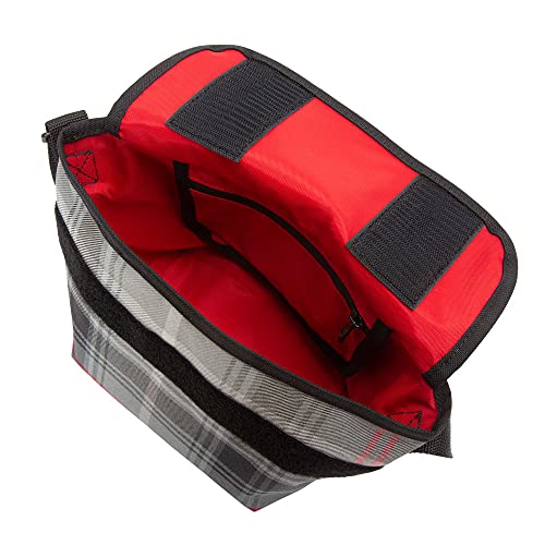 Plaid Mini Ny Messenger Bag (Grey) #TOP3