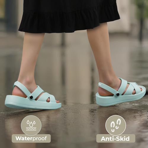 Image of YOHO Wanderz Clogs for Women | Soft EVA Cushioned Footbed | Lightweight with Bold Sole, Waterproof