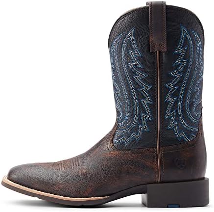 Ariat Mens Sport Big Country Western Boot Tortuga/Black 9 | Image 1