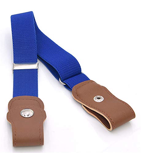 Andongnywell Buckle Free Kids Belt No Buckle Stretch Adjustable Belts for Girls Boys Toddler Elastic Belt Waistbelt