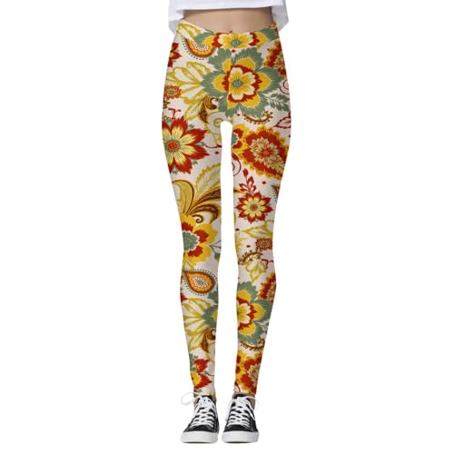 Pantalon yoga femme contre ventre gonflé legging sport gainant