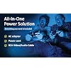 سلك محول شاحن التيار المتردد وكابل AV لجهاز Sony PlayStation 2 PS2 Slim A/C 70000 9000 SCPH-70000 مجموعة أسلاك شحن الفيديو والصوت البديلة لوحدة التحكم في الألعاب