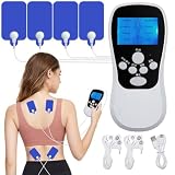 Period Pain Simulator, Reizstromgerät, Muskelstimulationsgeräte mit 8 Massagemodi 15 Stufen, Wiederaufladbar Tensgeräte, Wehen Simulator, für Schmerzlinderu Bein Rücken Schulter Arm