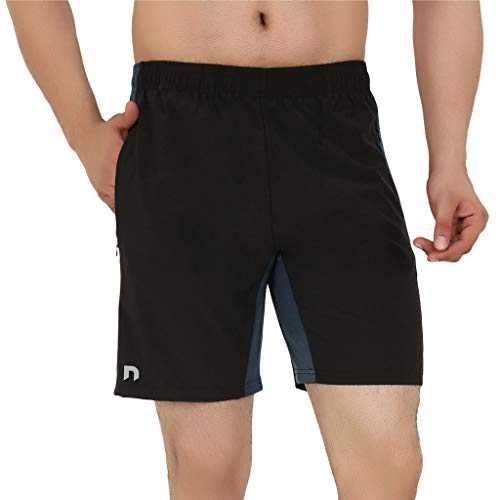 Image of NEVER LOSE Men's Lightweight Performance Training Shorts with Quick-Dry Fabric for Running, Gym and Everyday Workouts