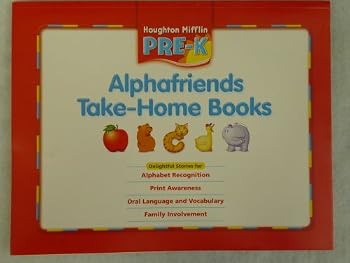 Paperback Houghton Mifflin Pre-K: Alphafriends Take-Home Books Grade Pre K Book