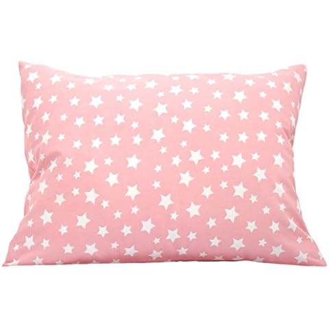 Comfy Turtles Toddler Pillowcase - Pink Stars Cover