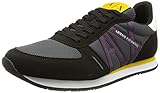 zapatillas 46 AX bestelling Classic Armani Exchange Retrorunning, Zapatillas Hombre, Black Iron, 46 EU