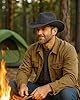 Zylioo XL Cowboy Fedora Hats Men for Big Heads,Large Warm Wide Brim Western Hat Unisex with Belt Buckle #5