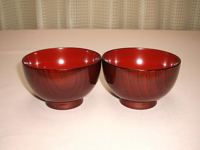 Amazon.co.jp: 逸(高価)木曽漆器天然木本漆塗りペアお椀 : おもちゃ