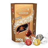 Lindt Lindor Assorted Chocolate Truffles Box - Approx 16 balls, 200g - Chocolate Truffles with a Smooth Melting Filling - Gift Present - Easter, Birthday, Celebrations, Congratulations