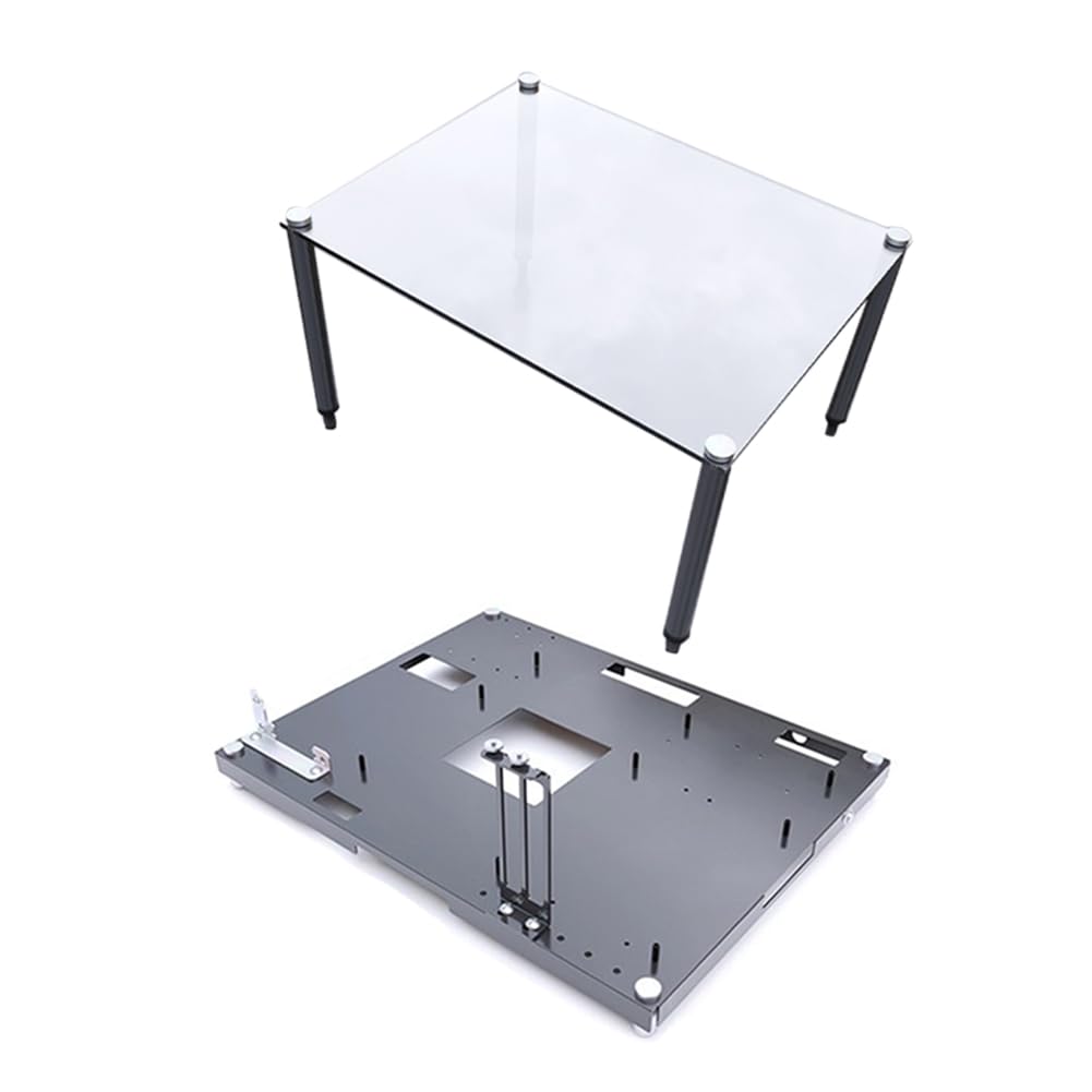 Prueba de PC: Banco de Pruebas de Chasis Abierto para Rack, Abierto, Computadora para Juegos DIY, Carcasa Abierta, Compatible con Placas Base ATX/MATX.