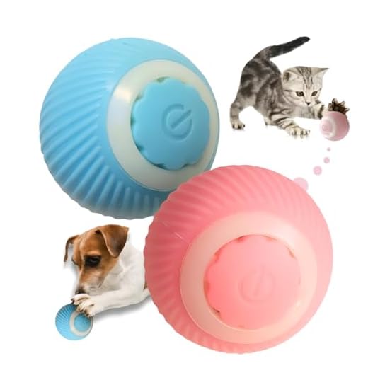 Bolinha Interativa Inteligente Pet Elétrica Recarregável USB para Gatos e Cães | Brinquedo com LED Silencioso, Movimento Automático 360° Antiestresse | Silicone Seguro e Resistente Cores Sortidas
