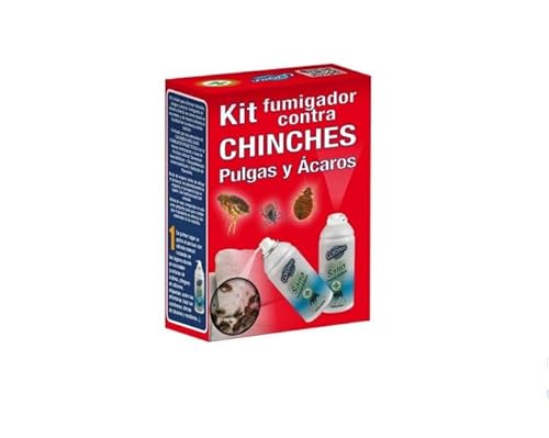Kit Insecticida Chinches Pulgas Ácaros