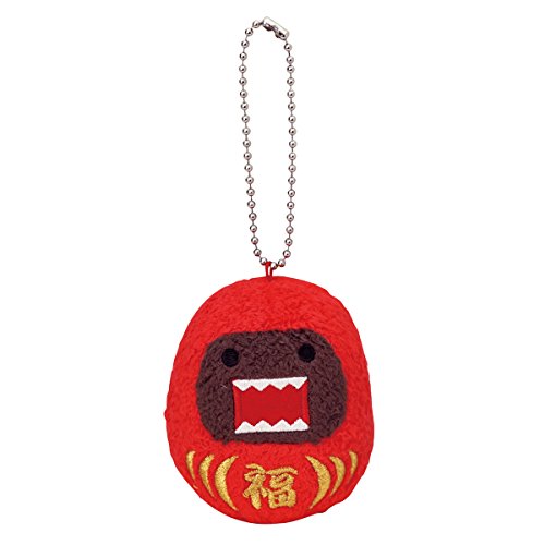 どーもくん だるまマスコット 赤 高さ約7cm