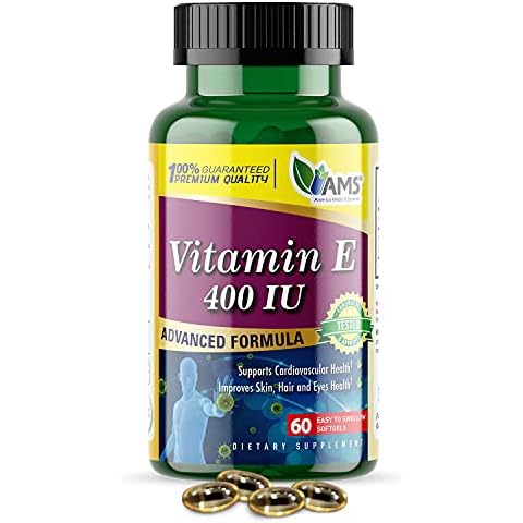 America Medic & Science Vitamin E 400 IU (60 Softgels) Cover