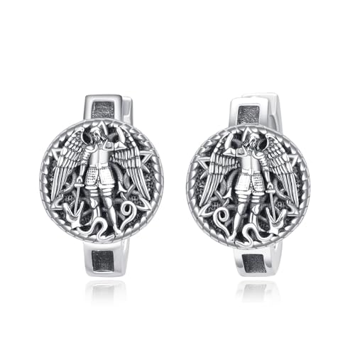 KINGWHYTE ���~�J�G�� �C�������O 925�X�^�[�����O�V���o�[ ��V�g�~�J�G�� �C�������O ���~�J�G�� �t�[�v�C�������O �A�~�����b�g �J�g���b�N�W���G���[ �����Y ���f�B�[�X, �X�^�[�����O�V���o�[, �_���B