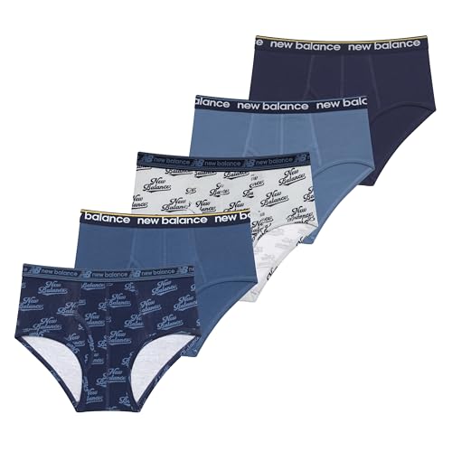 New Balance Boys' Cotton Brief Underwear 5-Pack for $22.98