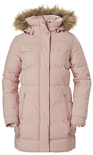 Helly Hansen Women's Blume Waterproof Breathable Insulated Puffy Parka Coat, 060 Misty Rose, Medium