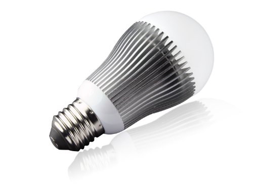 Preisvergleich Produktbild Techlight SMD 5051 LED Lampe E27 Sockel 6W, warmweiß (milchglas)