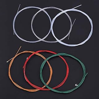 6 Pcs Corde de Guitare de Couleur Cordes Classiques en Nylon à Tension Standard pour Guitare Acoustique - Les Beatles, Paul McCartney, John Lennon, RIngo Starr, George Harrison 6 Pcs Corde de Guitare de Couleur Cordes Classiques en Nylon à Tension Standard pour Guitare Acoustique – Image 2