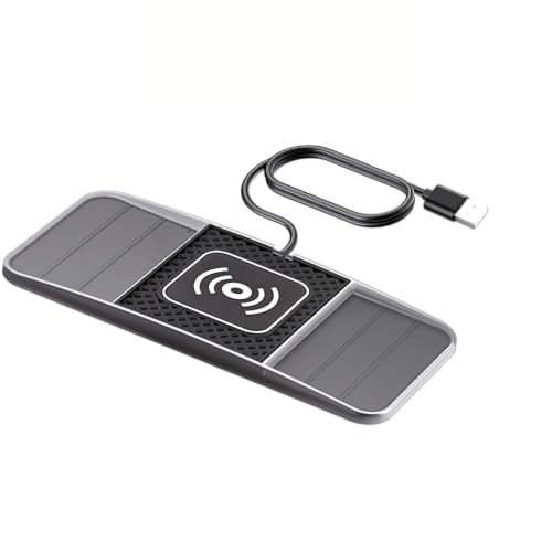 QYJMFDB Induktive Ladestation Auto für Chevrolet Captiva 2012-2015, Rutschfestes Wasserfestes Ladepad Mit Kühlender Spulentrennung für Fahrten,1M-USB