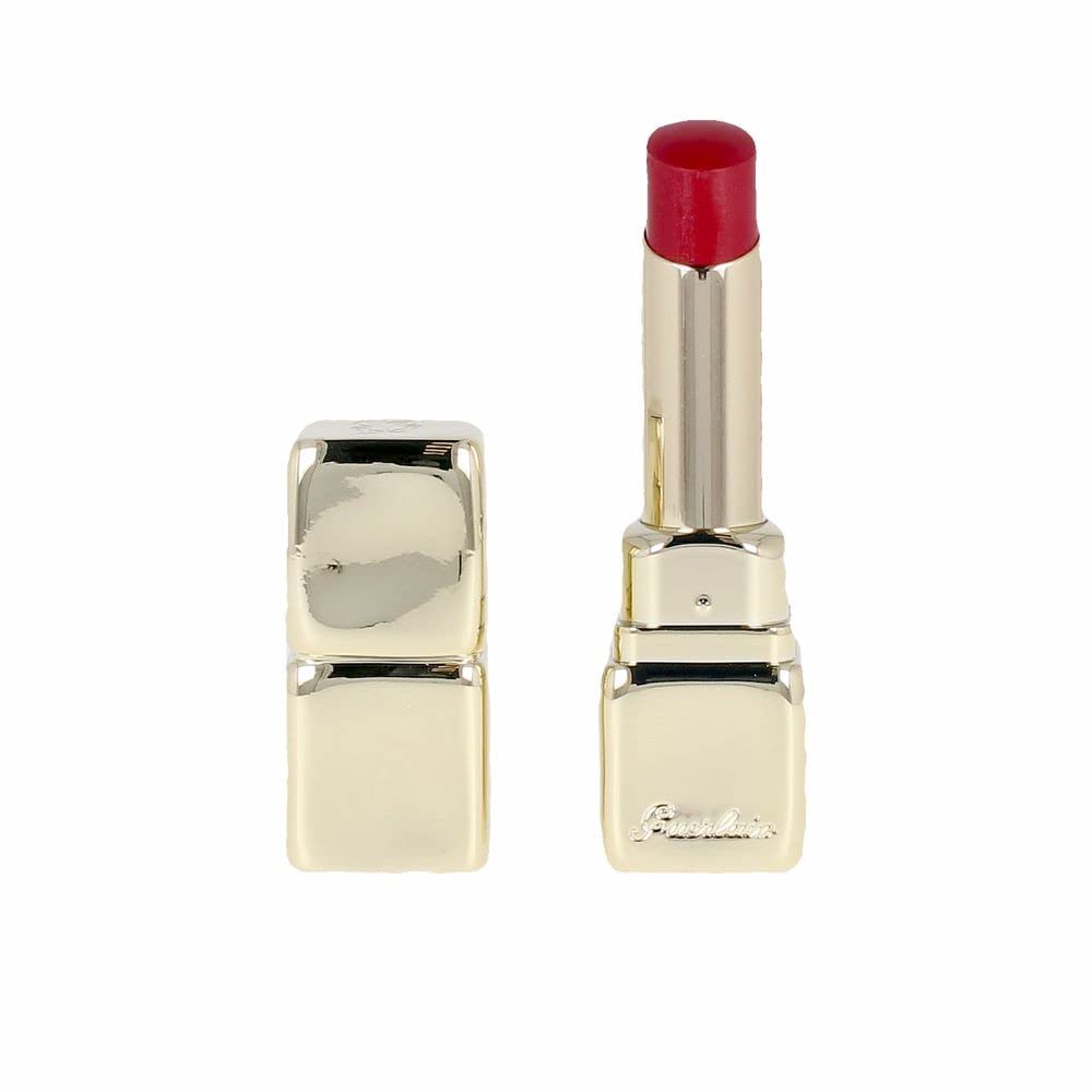 GUERLAIN 865-35018 Kisskiss Shine Bloom Lipstick 809-flower Fever for adults, ideal for polished makeup and nail looks