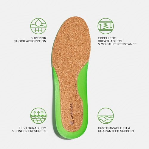 Plantillas Bio-Foam Removibles con Corcho Verde para Hombre miniatura 2
