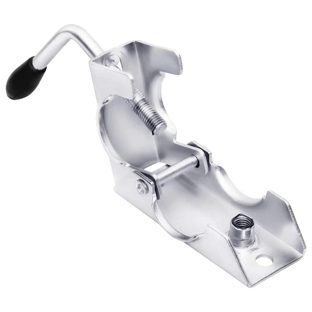 Generisch Stützrad für Anhänger mit Klemme 48 mm Verzinkter Stahl 5.2kg