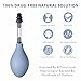 Ear Pressure Relief Suction Device, Migraine and Headache Relief Tinnitus Products with 3 Sizes, Airplane Ear Pressure Relief Through Inner Ear Pressure Balance (Grey, One Size)