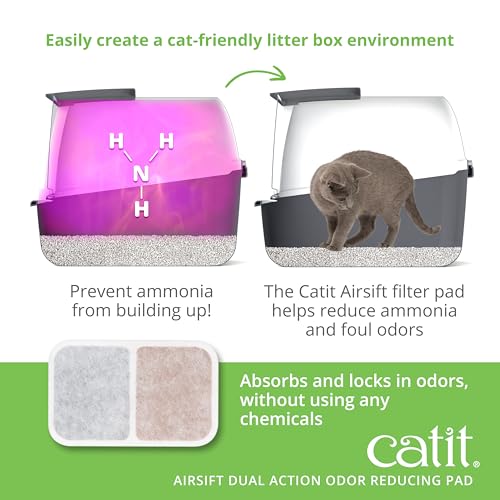 Image of Catit Airsift Dual Action Air Purifier Pad, 6 Pack