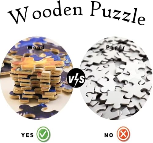 Puzzle de madera para adultos y niños 1000 piezas Club Yoga en la playa Bulldog francés - Juego intelectual educativo miniatura 4