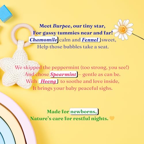 Image of Burpee Tummy Roll On for Baby Colic | 10ml Hing Roll On for New Born Baby 3 Months + | ISO Certified Ayurvedic Plant Based Stomach Gas Relief Roller for Babies & Kids | No Microplastic