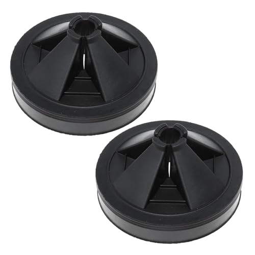 OUNONA Anillos Antisalpicaduras de Goma para Triturador de Residuos de Alimentos, 2 Piezas Desmontables y Fáciles de Limpiar para Uso en Cocina