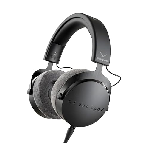 beyerdynamic DT 700 PRO X Słuchawki studyjne z przetwornikami STELLAR.45 do nagrywania, monitorowania i miksowania na wszystkich urządzeniach odtwarzających (zamknięte)
