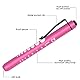 Diagnostikleuchte Pupillenleuchte, RISEMART 2 Stück Wiederverwendbare LED Stiftlampe mit Taschenclip alsr Krankenschwestern Ärzte Schüler Stiftlicht(Lila und Rosarot)
