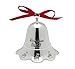 Towle 2014 Silver-Plated Music Bell Plays Skaters Waltz Ornament, 34th Edition