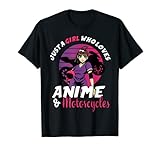 Kawaii Otaku Manga Japan Fan Anime Girl Motocycles