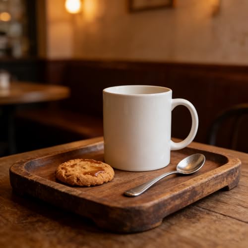 MR.R Set of 48 Sublimation Blanks White Ceramic Coffee Mugs - 11oz Classic Cups for Milk, Tea, Cola, and Water - Image 4