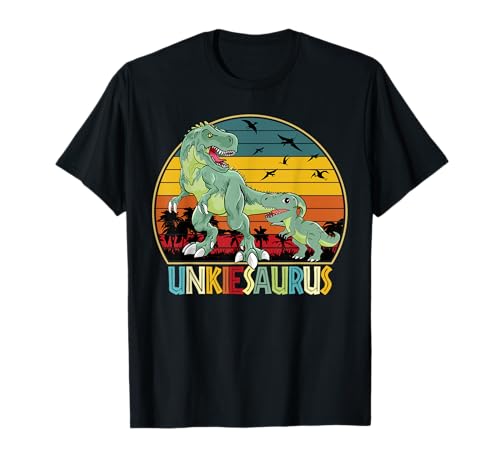 Familia de fuentes Unkiesaurus T Rex Dinosaur Uncle Saurus Camiseta