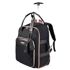 Cabin Max Travel Hack Hybrid 30L Trolley Backpack 45x36x20 cm – Easyjet Cabin Bag 45x36x20 - Easy Jet 45x36x20 Underseat Cabin Bag with Wheels | Travel | Weekend Trips, & Business