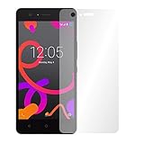 Slabo 2 x Bildschirmfolie für BQ Aquaris M5 Bildschirmschutzfolie Zubehör Crystal Clear KLAR - Made IN Germany