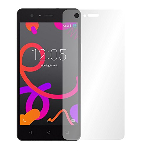 Slabo 2 x Bildschirmfolie für BQ Aquaris M5 Bildschirmschutzfolie Zubehör Crystal Clear KLAR - Made IN Germany