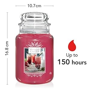 Yankee Candle Classic Large Jar, Wax, Pomegranate Gin Fizz Yankee Candle Classic Large Jar Wax Pomegranate Gin Fizz