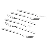Doryh 5.25-Inch Mini Fruit Forks, Stainless Steel Bistro Cocktail Fork, Set of 12