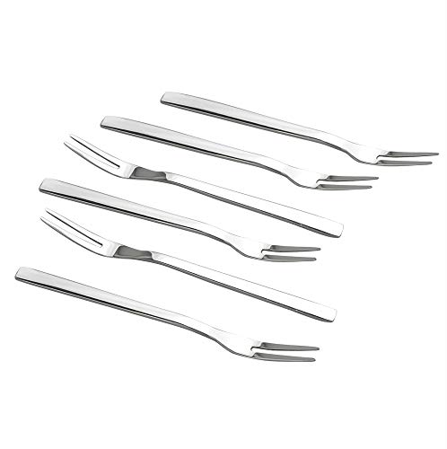 Doryh 5.25-Inch Mini Fruit Forks, Stainless Steel Bistro Cocktail Fork, Set of 12