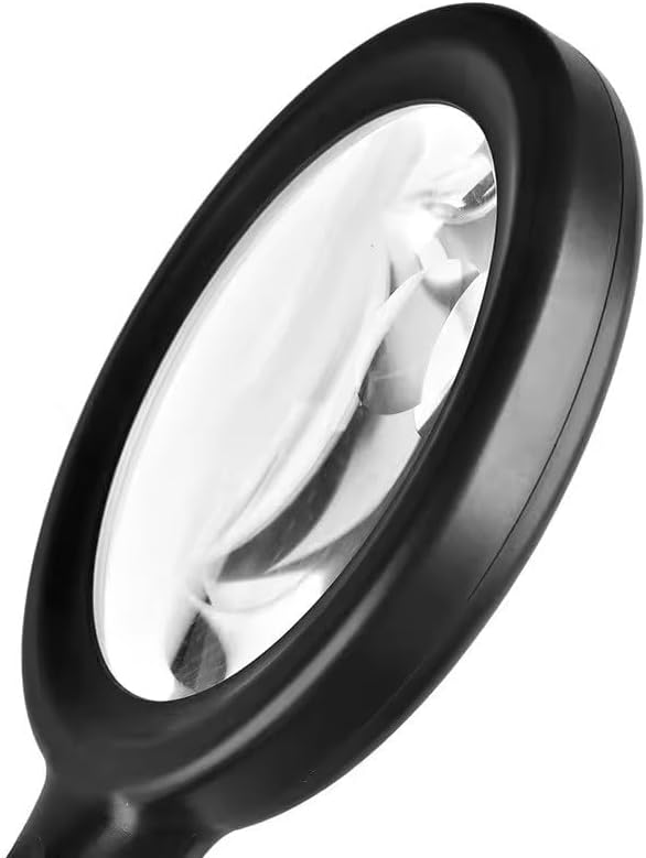 High-Definition Charging Handheld Magnifying Glass LED Light Reading